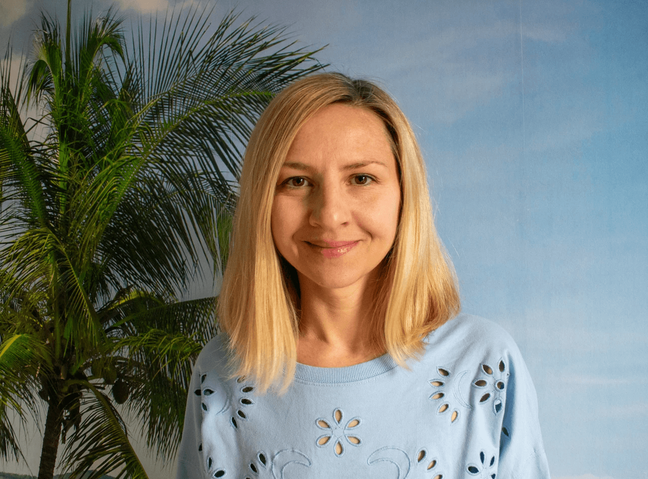 Portrait of Alma Cazacu, founder of ROfilmNL