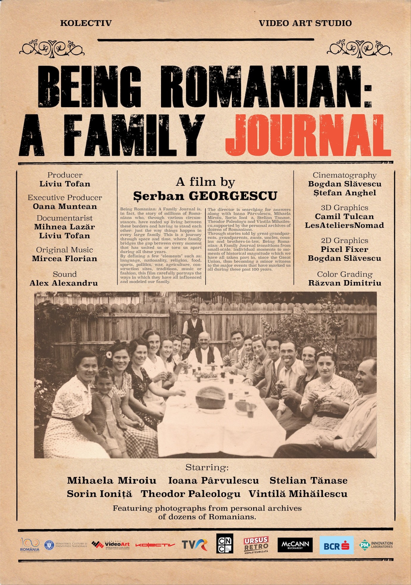 Being Romanian. A Family Journal — film poster